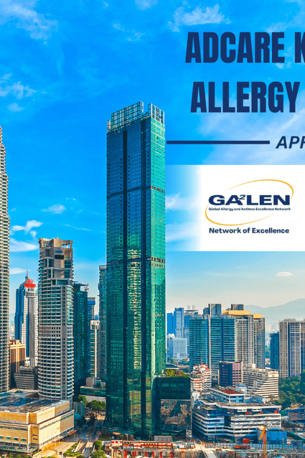 ADCARE Allergy School Kuala Lumpur 12th and 13th April 2025